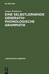 bokomslag Eine selbstlernende generativ-phonologische Grammatik