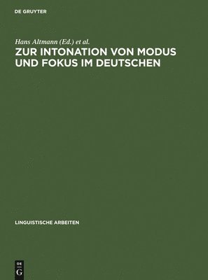 bokomslag Zur Intonation von Modus und Fokus im Deutschen