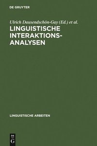 bokomslag Linguistische Interaktionsanalysen