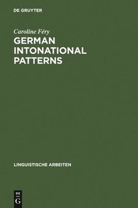 bokomslag German intonational Patterns