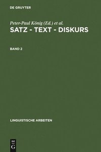 bokomslag Satz - Text - Diskurs. Band 2