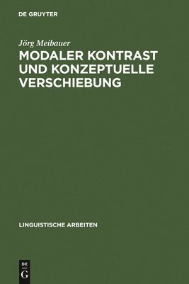 bokomslag Modaler Kontrast und konzeptuelle Verschiebung