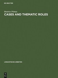 bokomslag Cases and Thematic Roles