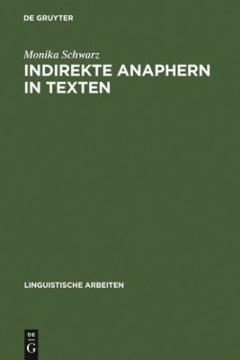 Indirekte Anaphern in Texten 1