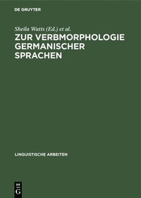 bokomslag Zur Verbmorphologie Germanischer Sprachen