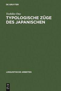 bokomslag Typologische Züge Des Japanischen