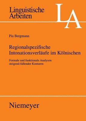 bokomslag Regionalspezifische Intonationsverlufe im Klnischen