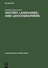 bokomslag History, languages, and lexicographers