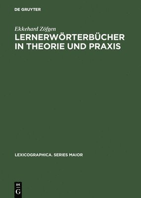 bokomslag Lernerwrterbcher in Theorie und Praxis
