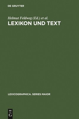 Lexikon und Text 1