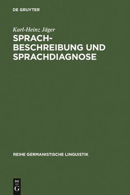 bokomslag Sprachbeschreibung und Sprachdiagnose