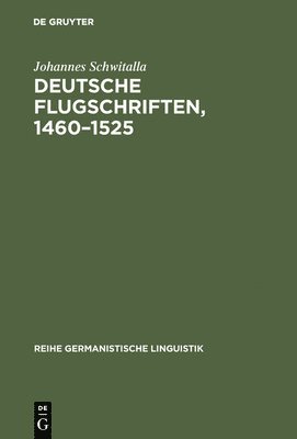 Deutsche Flugschriften, 1460-1525 1