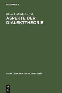 bokomslag Aspekte der Dialekttheorie