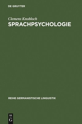 Clemens Knobloch - Sprachpsychologie, Inbunden