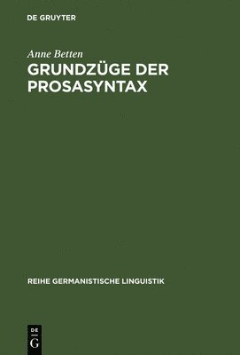 Grundzge der Prosasyntax 1