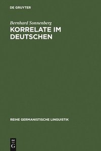 bokomslag Korrelate im Deutschen