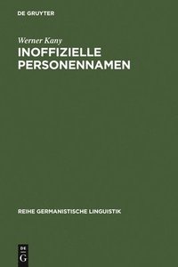 bokomslag Inoffizielle Personennamen