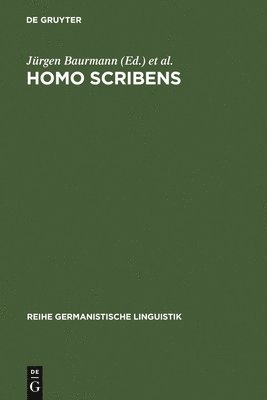 Jürgen Baurmann, Hartmut Günther, Ulrich Knoop - Homo scribens, Inbunden