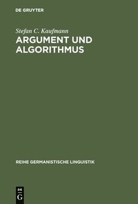 bokomslag Argument und Algorithmus