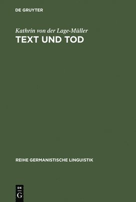 bokomslag Text und Tod