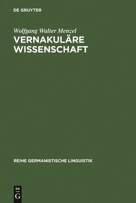 bokomslag Vernakulre Wissenschaft