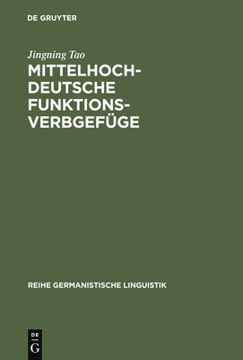 bokomslag Mittelhochdeutsche Funktionsverbgefge