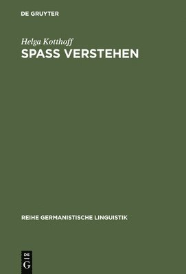 bokomslag Spaß Verstehen