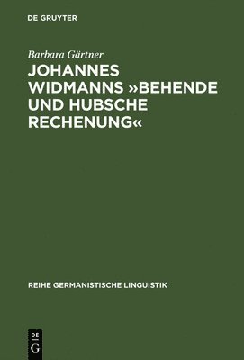 Johannes Widmanns Behende Und Hubsche Rechenung 1