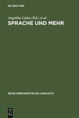 bokomslag Sprache Und Mehr