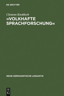 bokomslag »Volkhafte Sprachforschung«