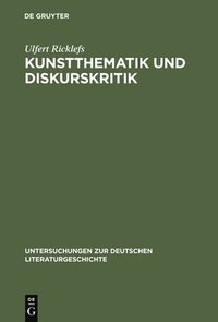 bokomslag Kunstthematik Und Diskurskritik