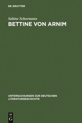 Bettine von Arnim 1