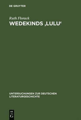 bokomslag Wedekinds 'Lulu'