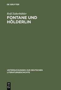 bokomslag Fontane Und Hlderlin