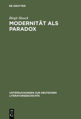 Modernität ALS Paradox