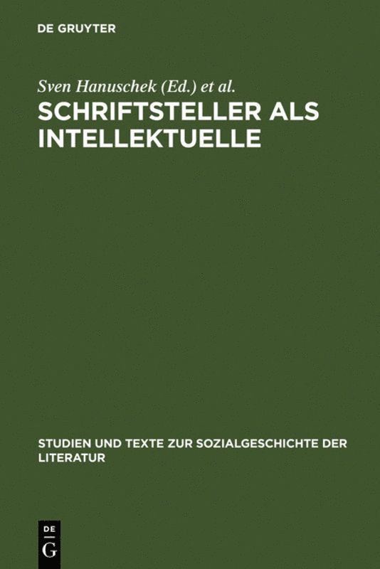 Schriftsteller als Intellektuelle 1