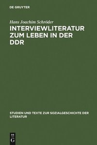 bokomslag Interviewliteratur Zum Leben in Der DDR