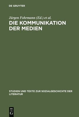 Jürgen Fohrmann, Erhard Schüttpelz - Kommunikation der Medien, Inbunden