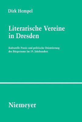 Dirk Hempel - Literarische Vereine in Dresden, Inbunden