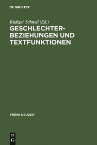 bokomslag Geschlechterbeziehungen und Textfunktionen