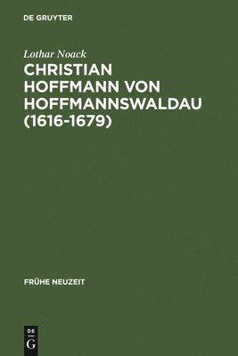 bokomslag Christian Hoffmann von Hoffmannswaldau (1616-1679)
