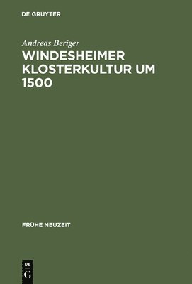 Windesheimer Klosterkultur um 1500 1