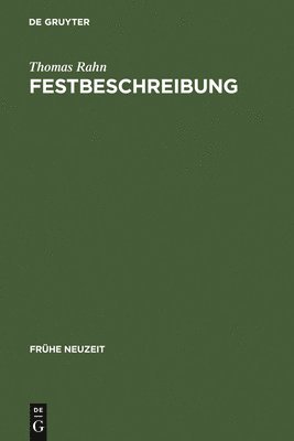 Thomas Rahn - Festbeschreibung, Inbunden