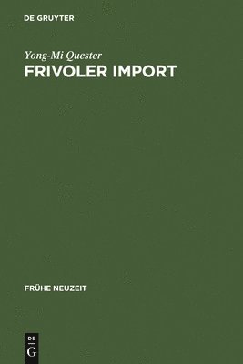 bokomslag Frivoler Import