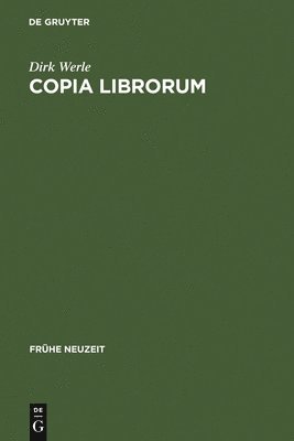 Dirk Werle - Copia librorum, Inbunden