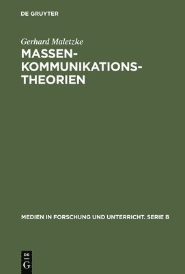 Massenkommunikationstheorien 1