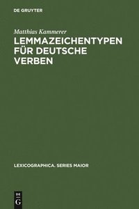 bokomslag Lemmazeichentypen fr deutsche Verben