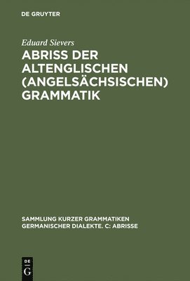 bokomslag Abriss Der Altenglischen (Angelschsischen) Grammatik