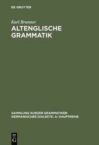 bokomslag Altenglische Grammatik