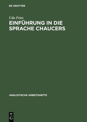 bokomslag Einfhrung in die Sprache Chaucers